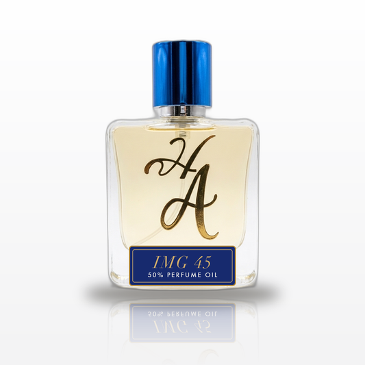 IMG 45 mens perfume oil 50% concentration bottle, long lasting eau de parfum by HA Perfumes